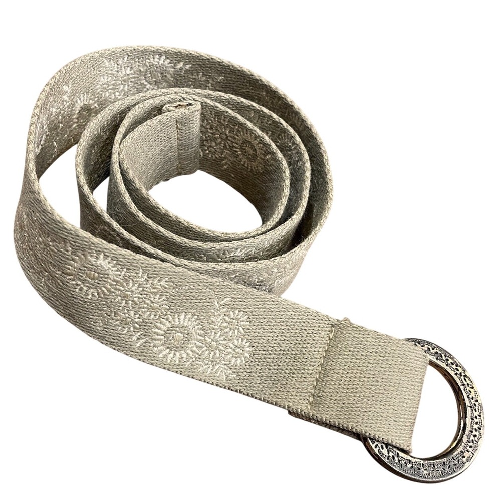 Gap Embroidered Daisy Belt Floral Flower Cottagecore Y2K 28" Woman Boho Prairie‎